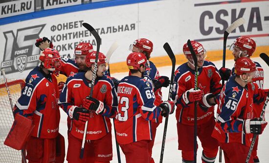 Russia Ice Hockey Kontinental League CSKA - SKA