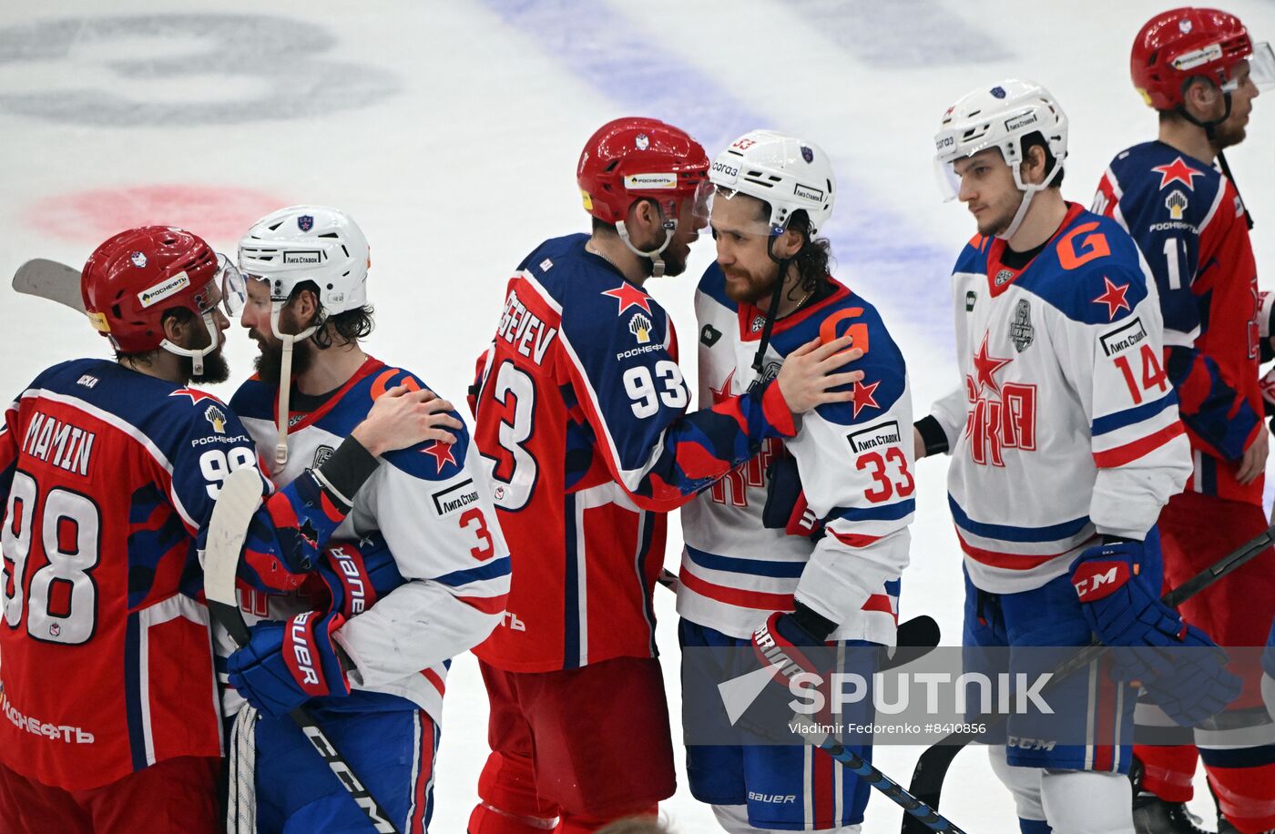 Russia Ice Hockey Kontinental League CSKA - SKA