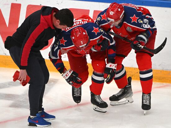 Russia Ice Hockey Kontinental League CSKA - SKA