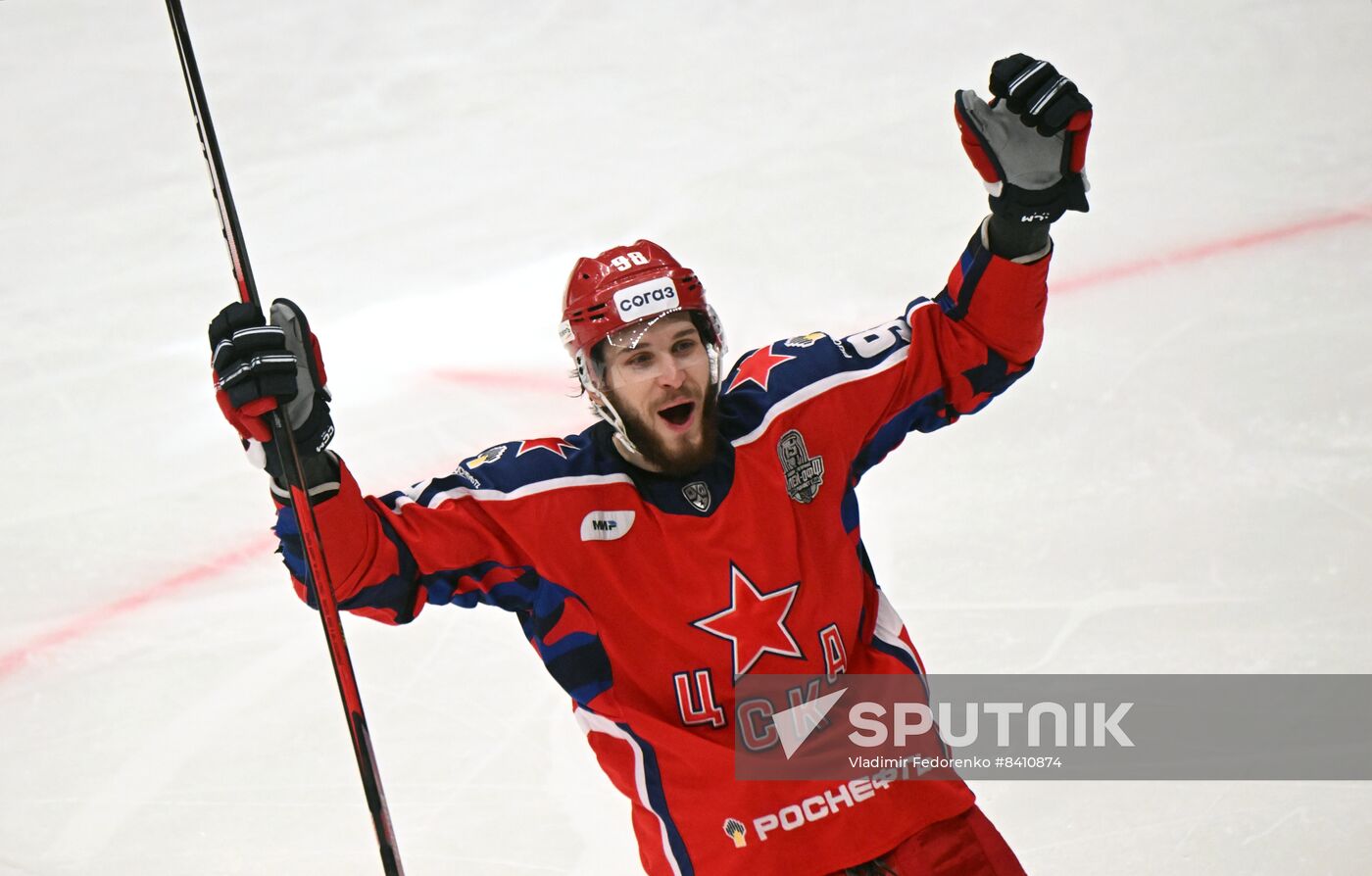 Russia Ice Hockey Kontinental League CSKA - SKA