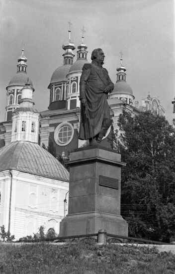 Monument to Field Marshal Mikhail Kutuzov-Smolensky in Smolensk