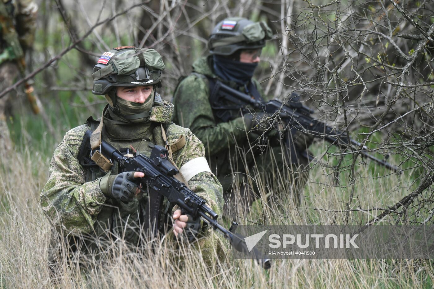 Russia Ukraine Military Operation Combat Training