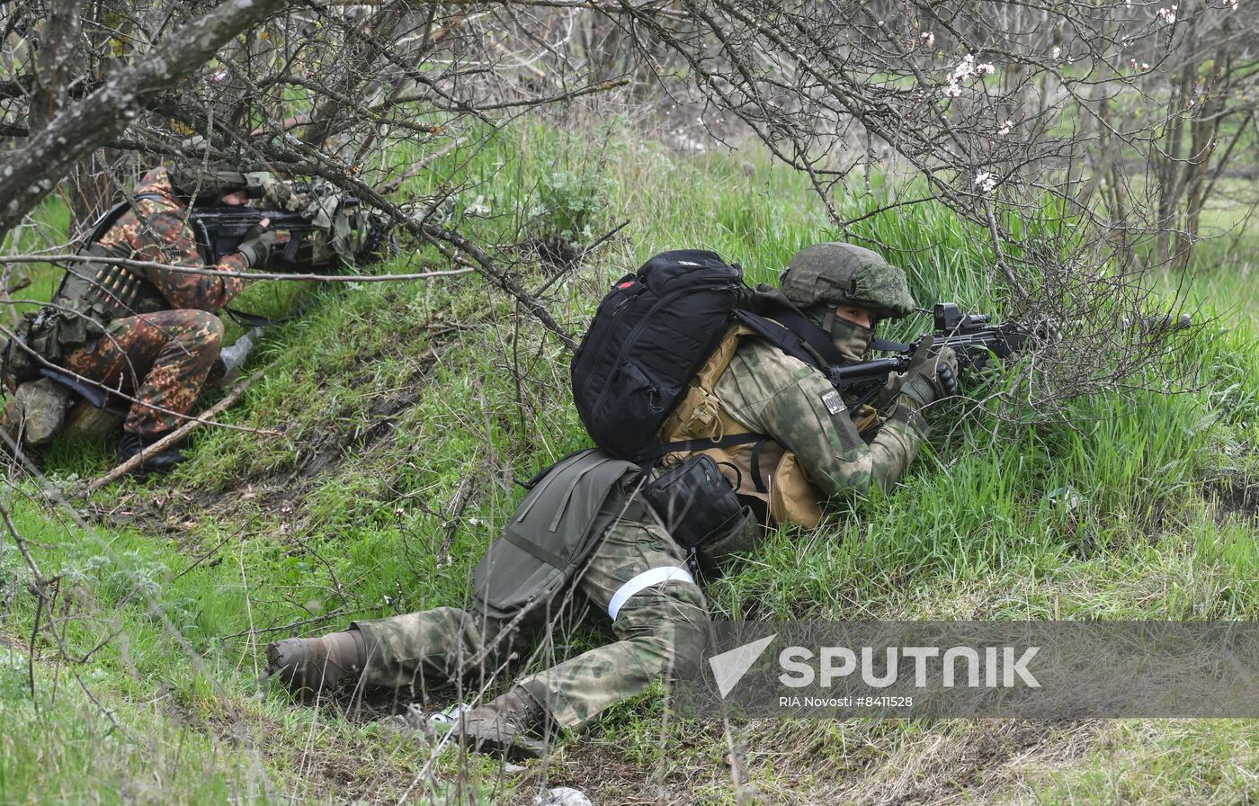 Russia Ukraine Military Operation Combat Training