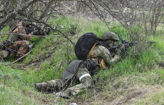 Russia Ukraine Military Operation Combat Training
