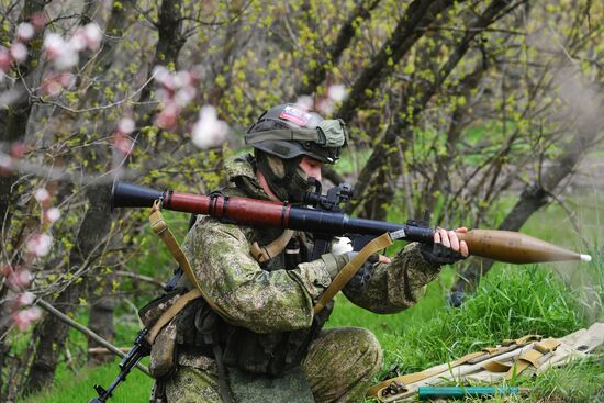 Russia Ukraine Military Operation Combat Training