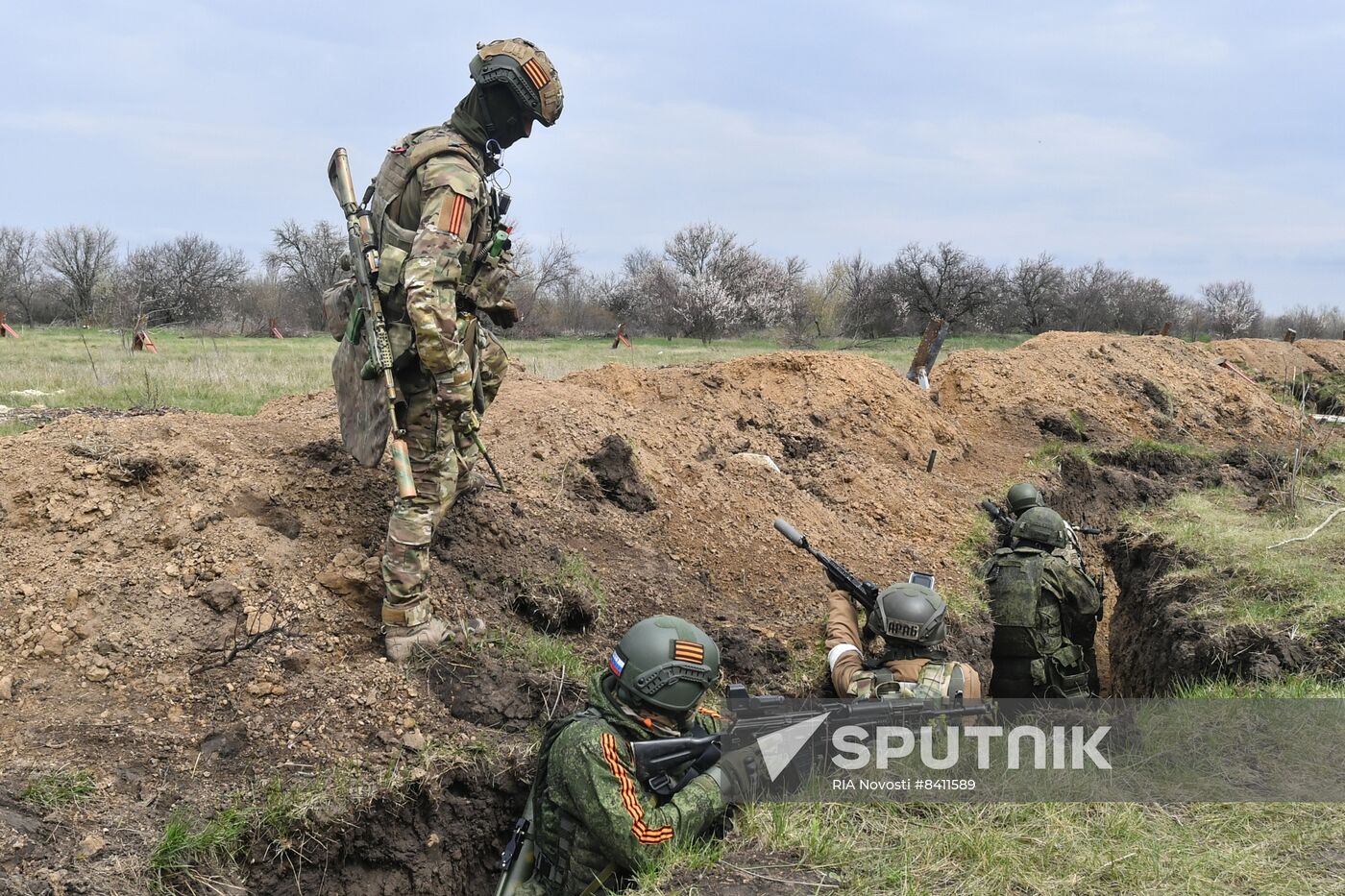 Russia Ukraine Military Operation Combat Training