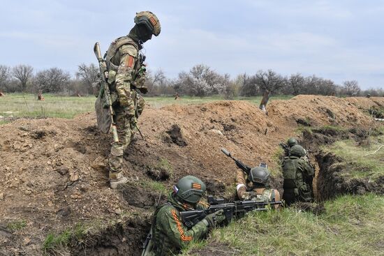 Russia Ukraine Military Operation Combat Training