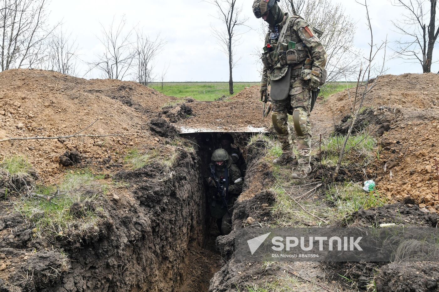 Russia Ukraine Military Operation Combat Training