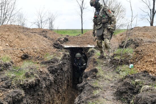 Russia Ukraine Military Operation Combat Training
