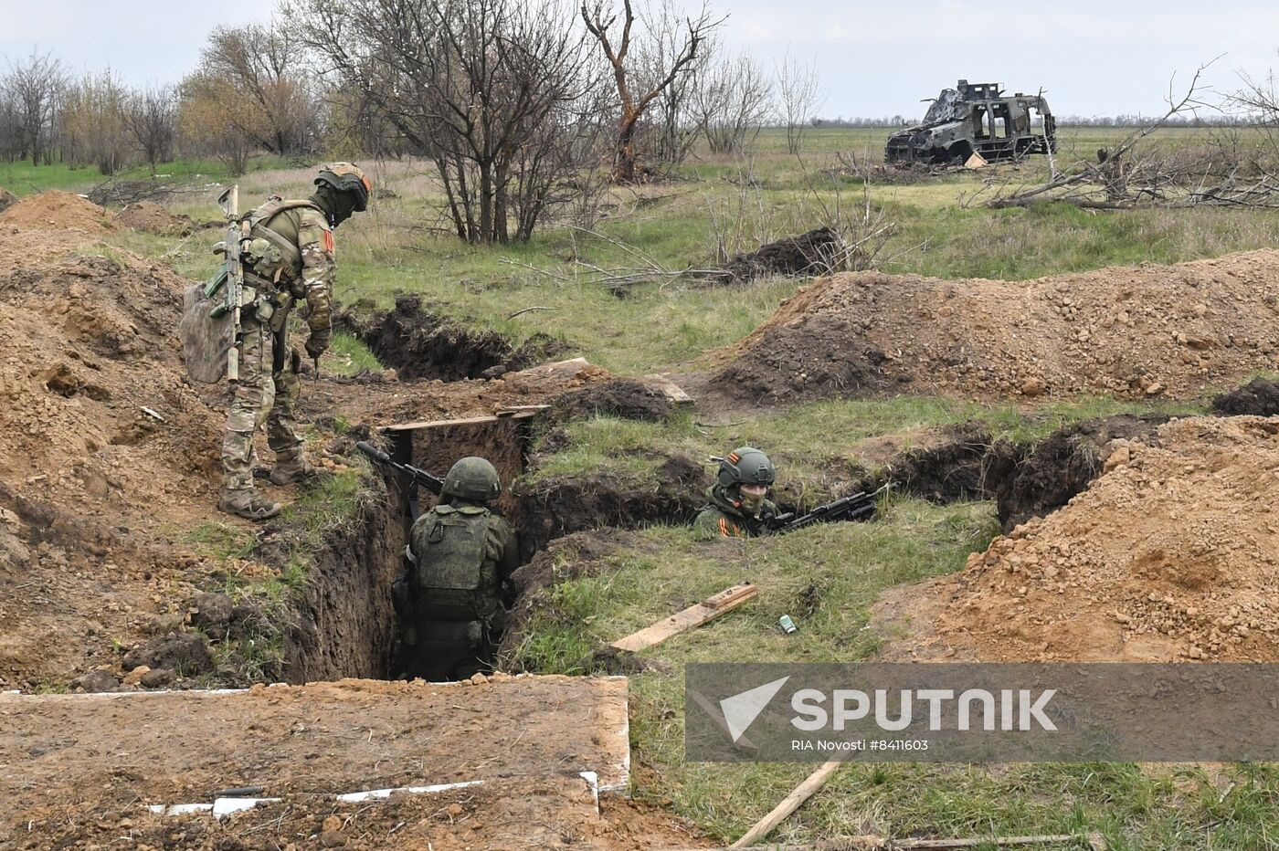 Russia Ukraine Military Operation Combat Training