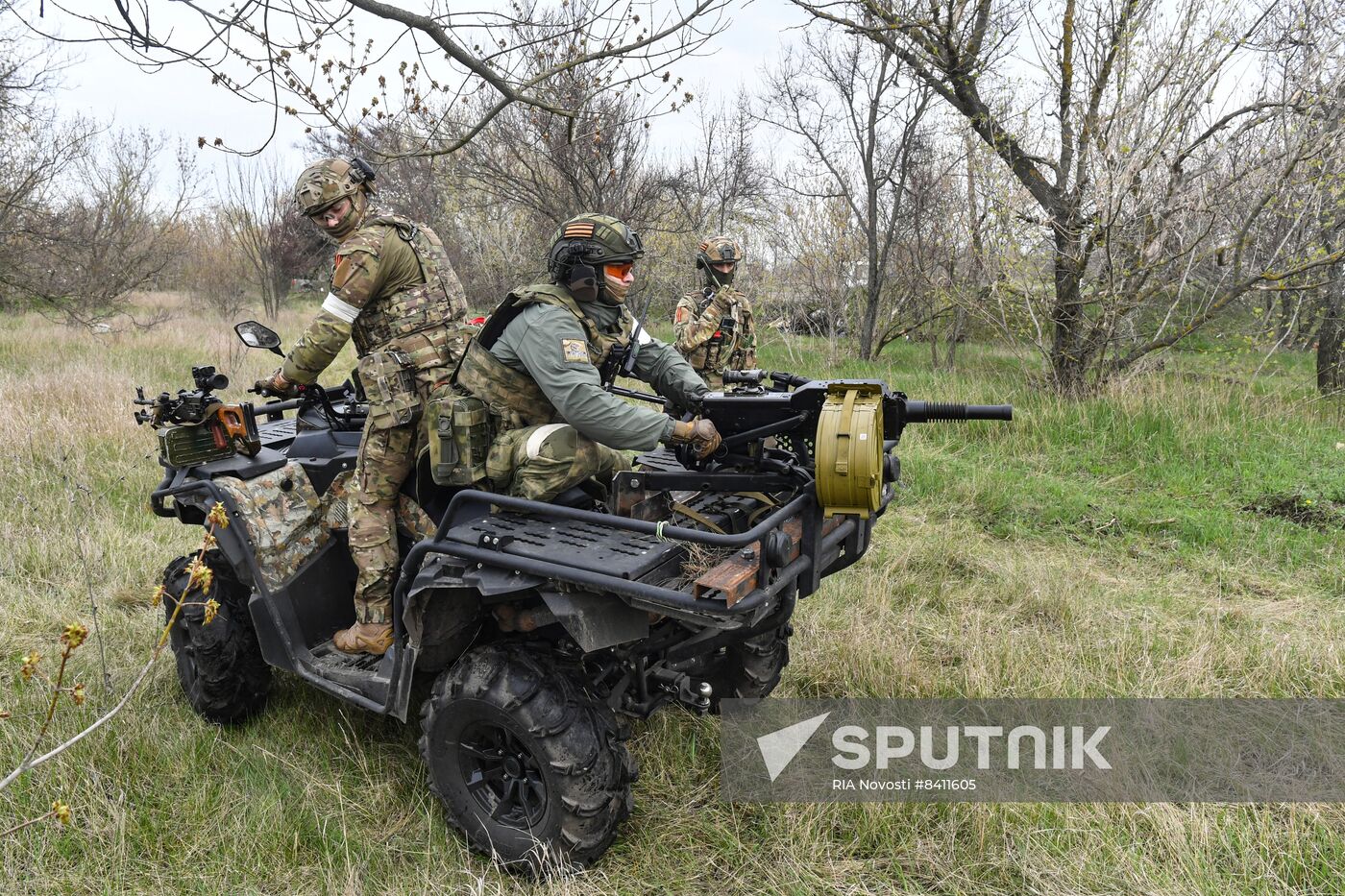 Russia Ukraine Military Operation Combat Training