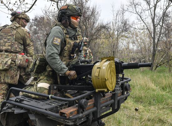 Russia Ukraine Military Operation Combat Training