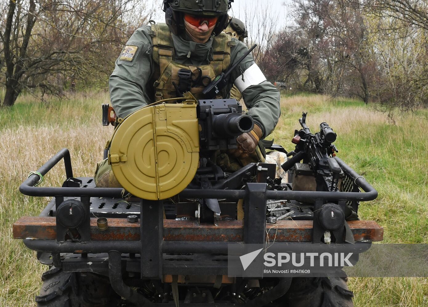 Russia Ukraine Military Operation Combat Training