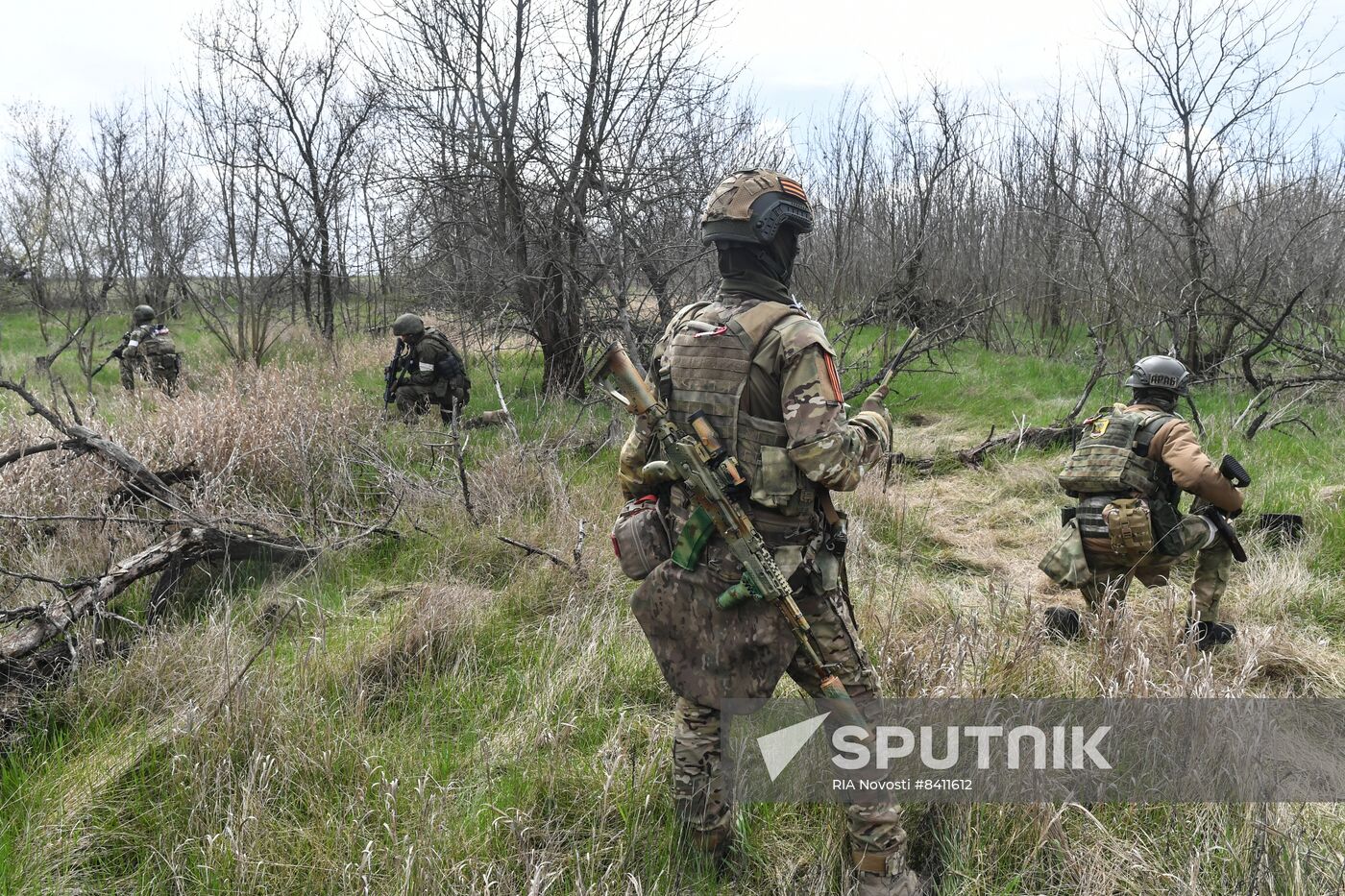 Russia Ukraine Military Operation Combat Training