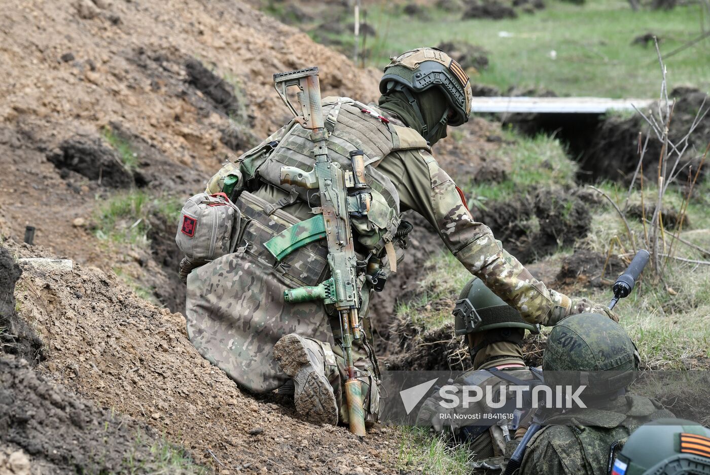 Russia Ukraine Military Operation Combat Training