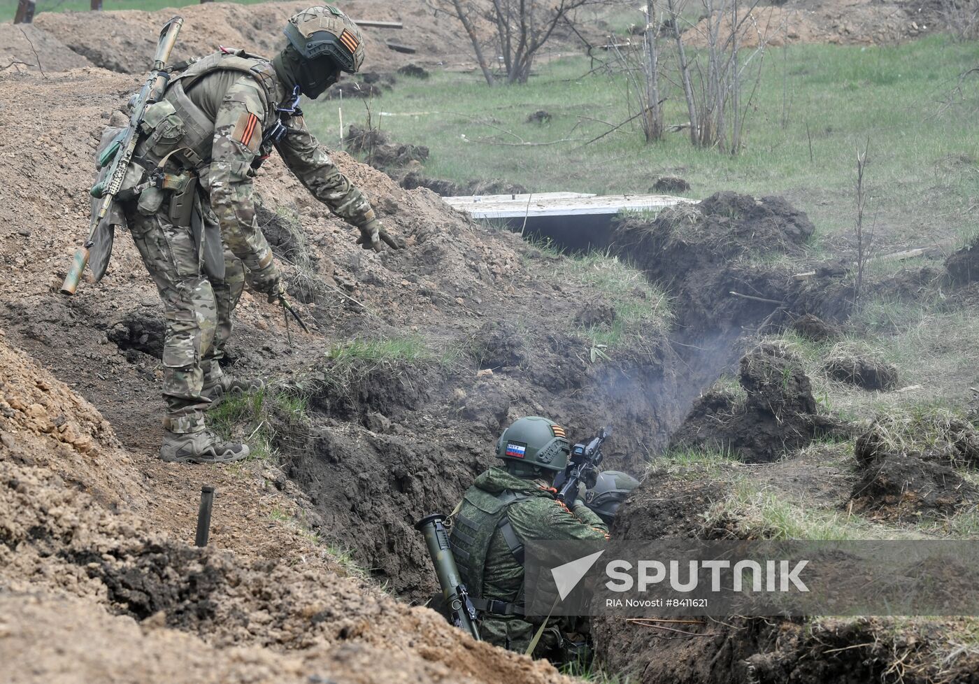 Russia Ukraine Military Operation Combat Training