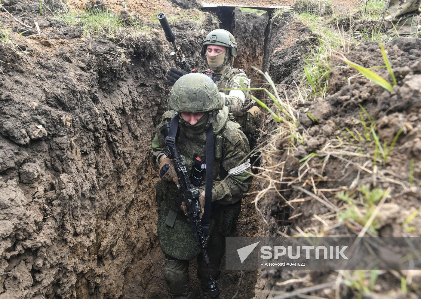 Russia Ukraine Military Operation Combat Training