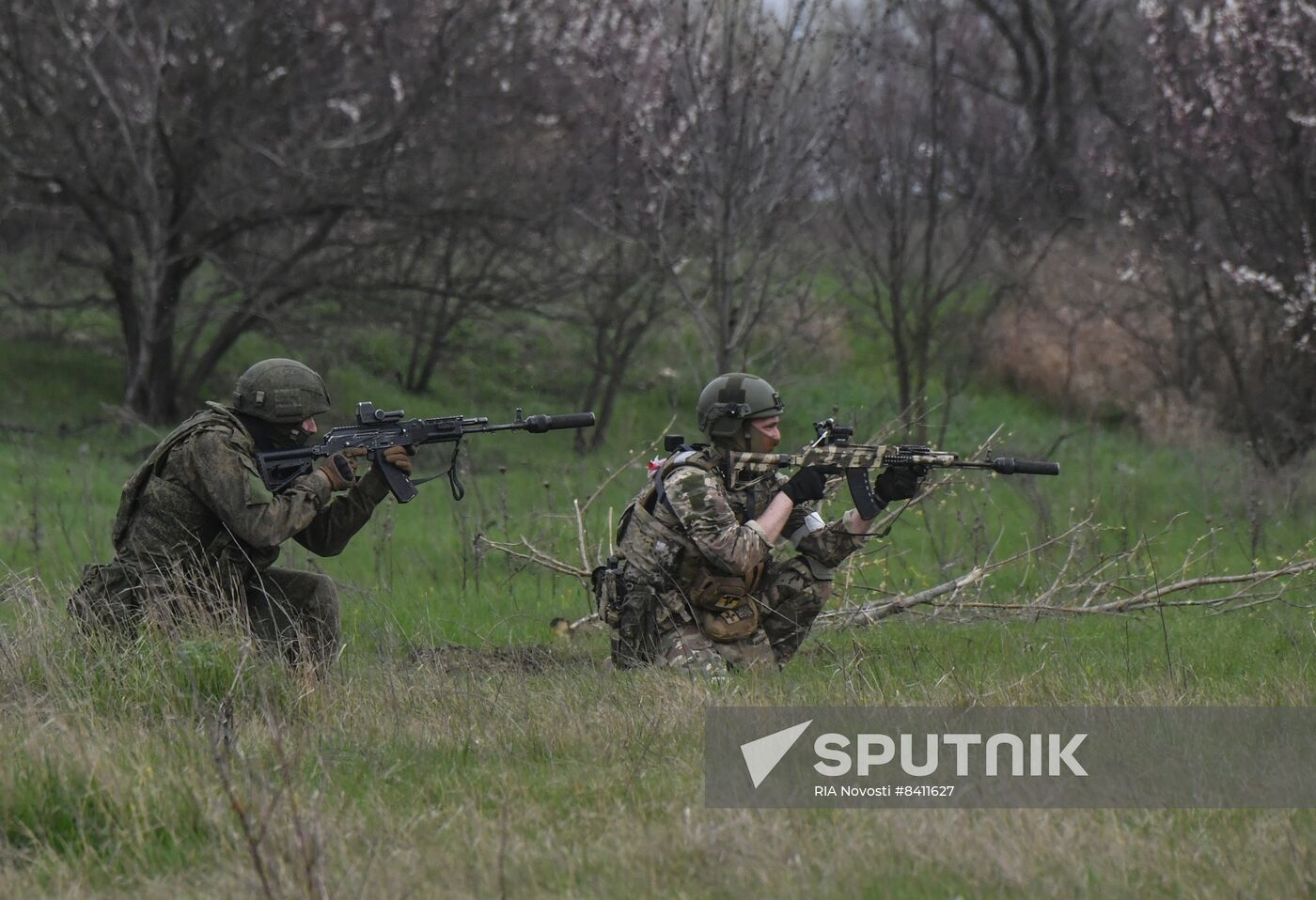 Russia Ukraine Military Operation Combat Training