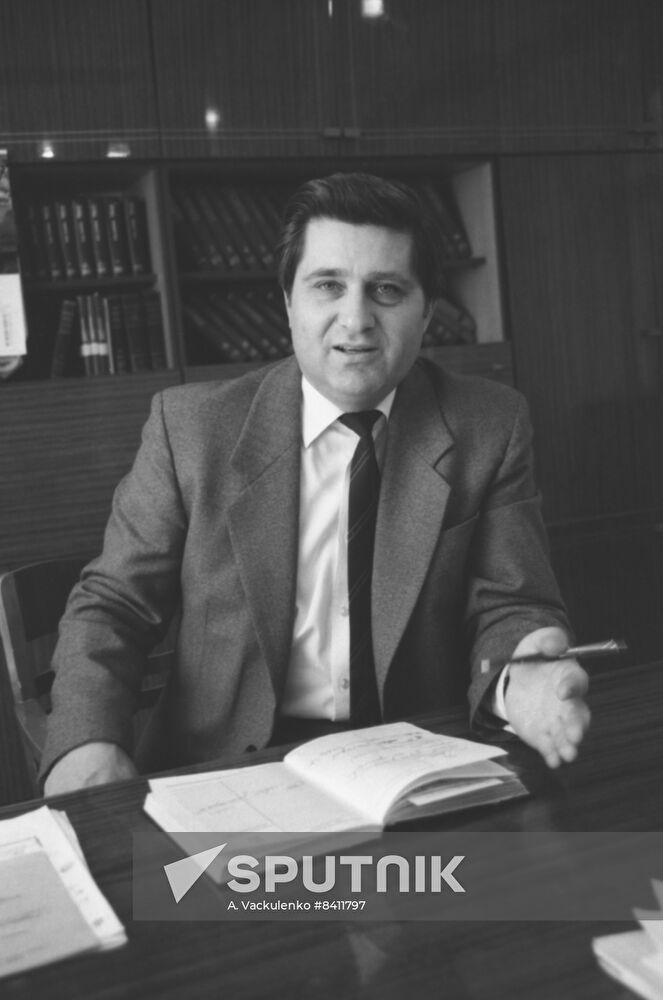 Soviet academic economist Boris Burkinsky