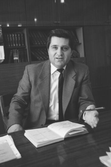 Soviet academic economist Boris Burkinsky