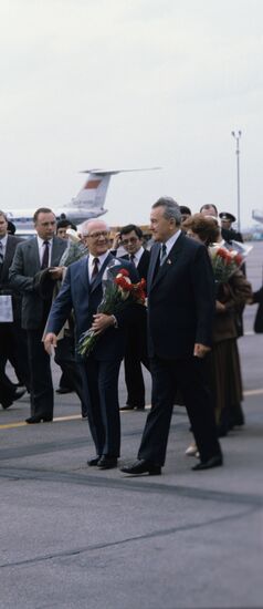 Delegation of German Democratic Republic visits USSR
