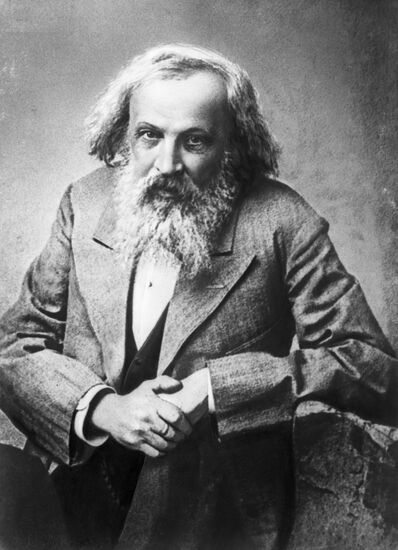 Portrait of Dmitry Mendeleyev