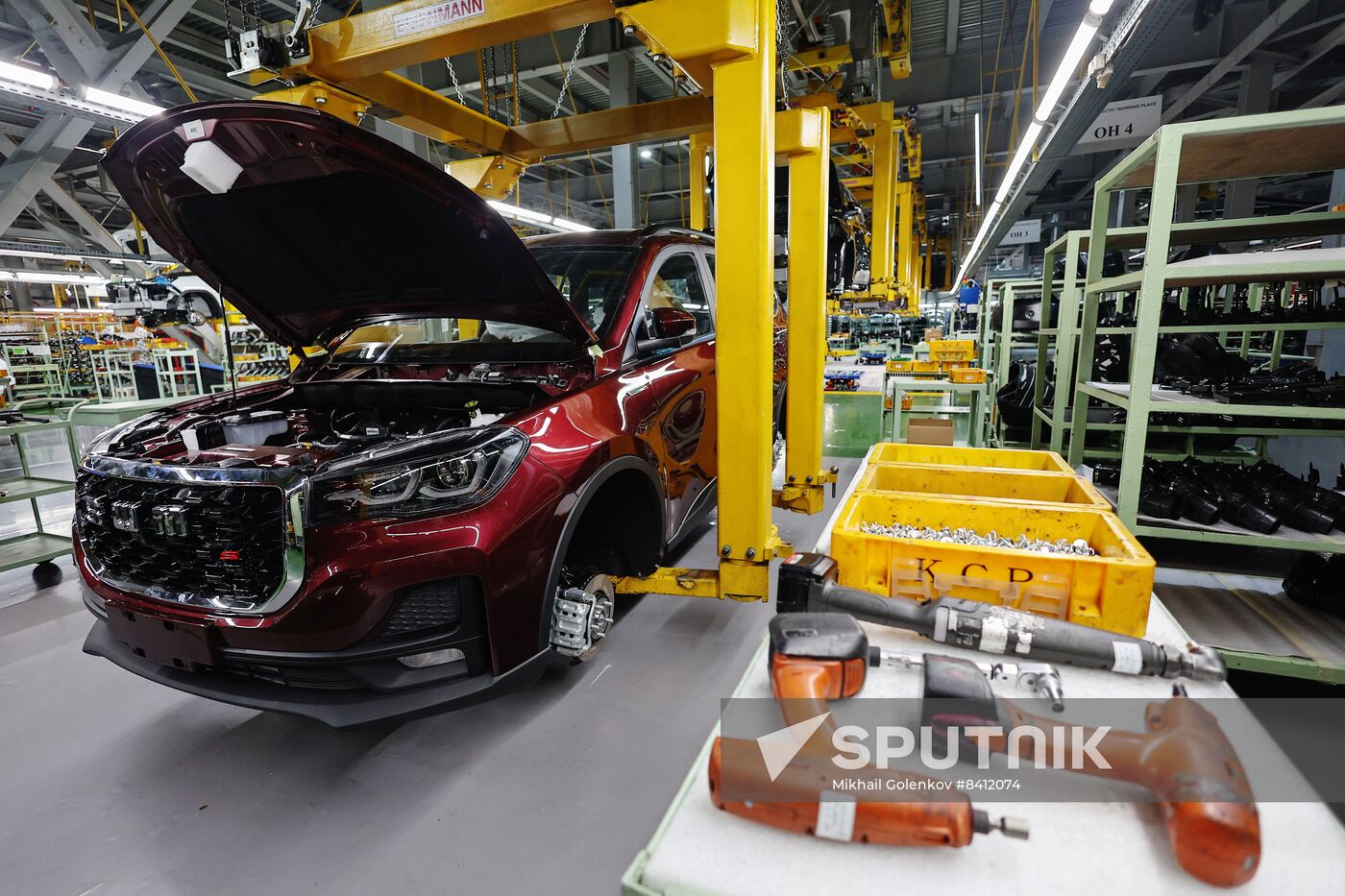 Russia China Car Production