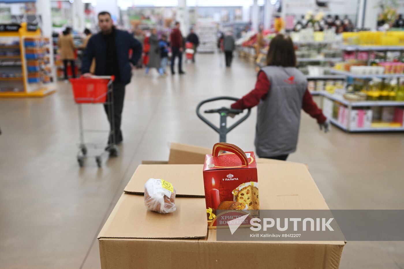 Russia Religion Orthodox Easter Preparations