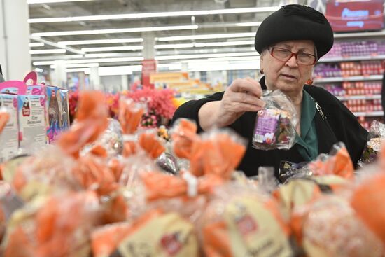 Russia Religion Orthodox Easter Preparations