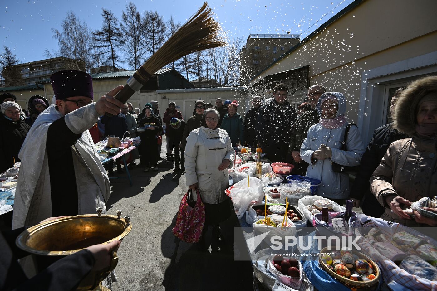 Russia Religion Orthodox Easter Preparations