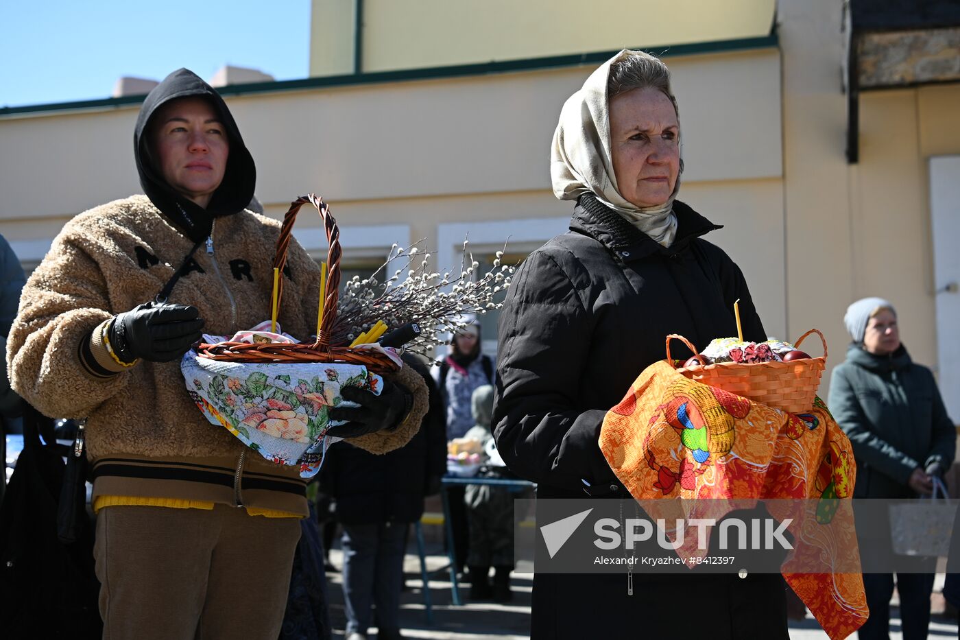 Russia Religion Orthodox Easter Preparations