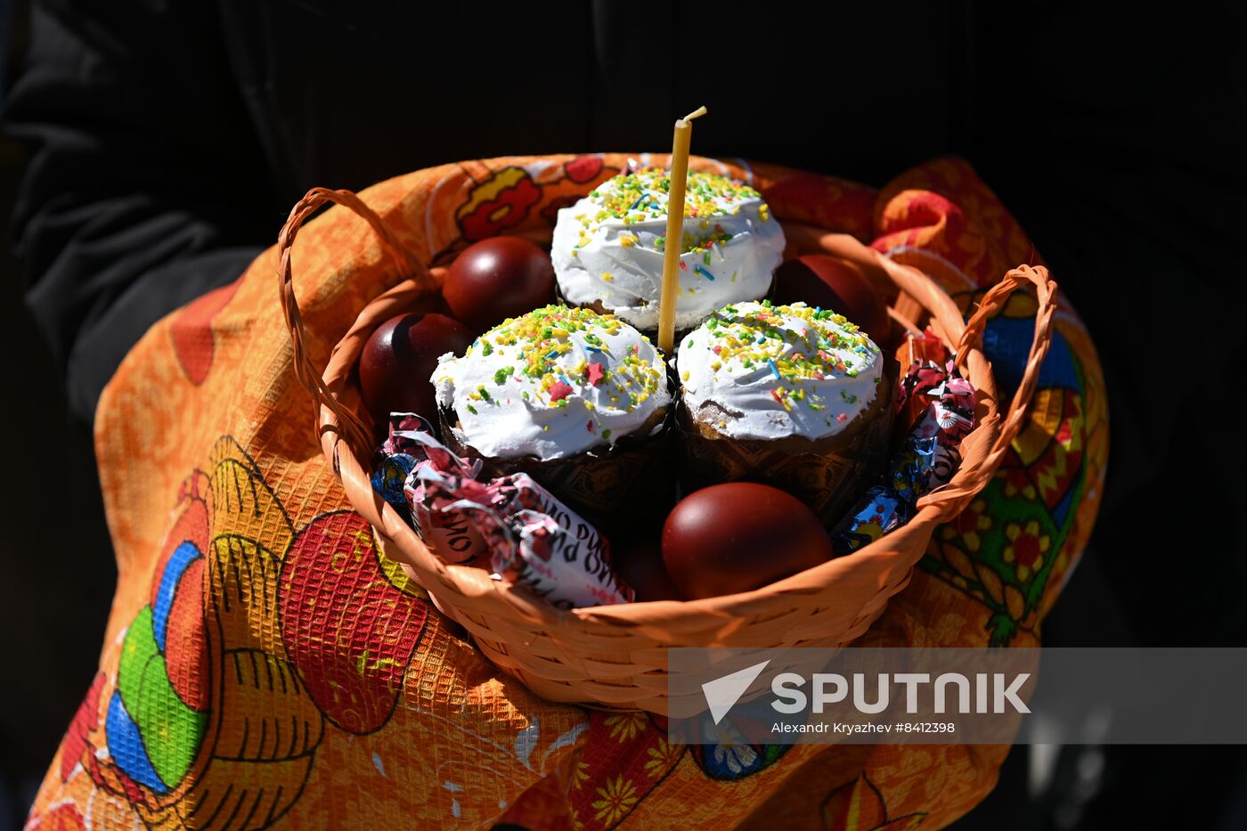 Russia Religion Orthodox Easter Preparations