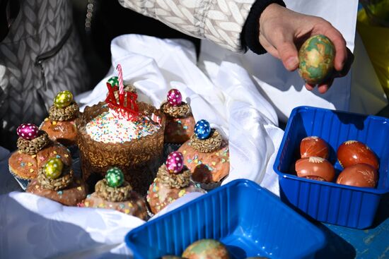 Russia Religion Orthodox Easter Preparations