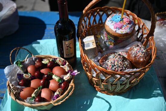 Russia Religion Orthodox Easter Preparations