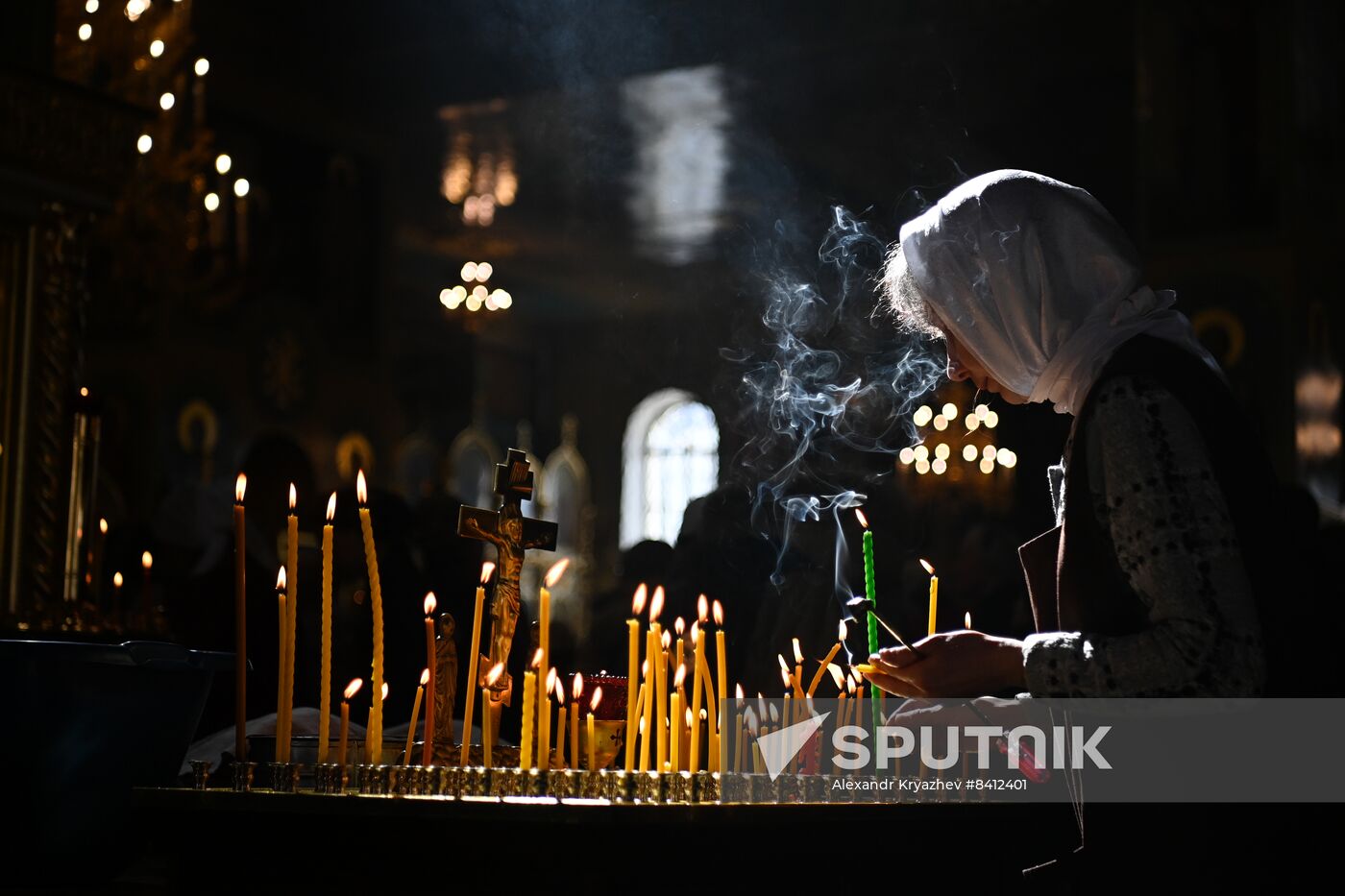 Russia Religion Orthodox Easter Preparations