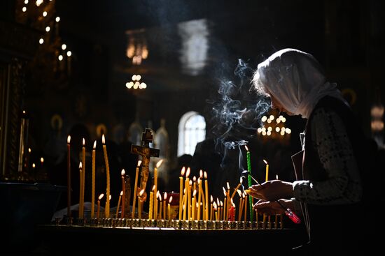 Russia Religion Orthodox Easter Preparations