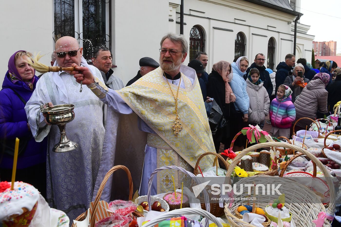 Russia Religion Orthodox Easter Preparations