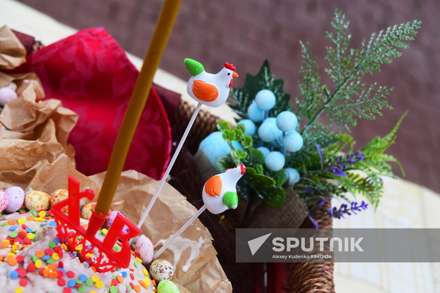 Russia Religion Orthodox Easter Preparations