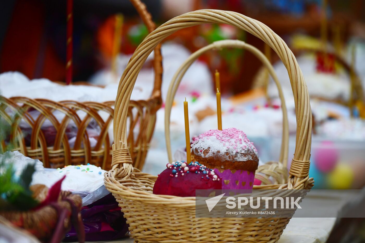 Russia Religion Orthodox Easter Preparations