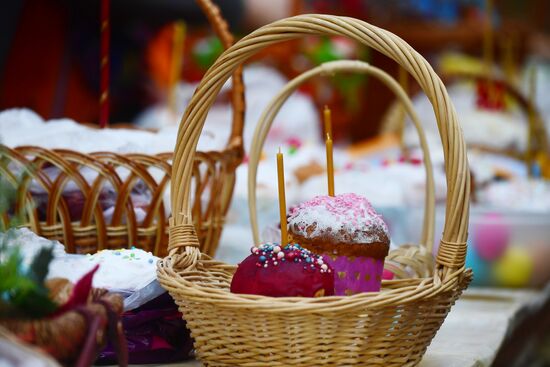 Russia Religion Orthodox Easter Preparations