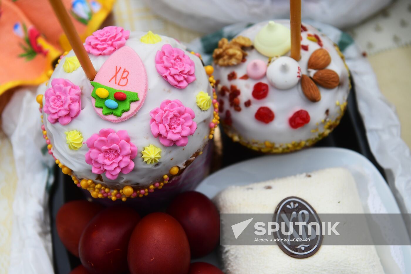 Russia Religion Orthodox Easter Preparations