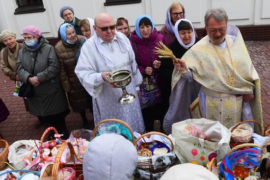 Russia Religion Orthodox Easter Preparations