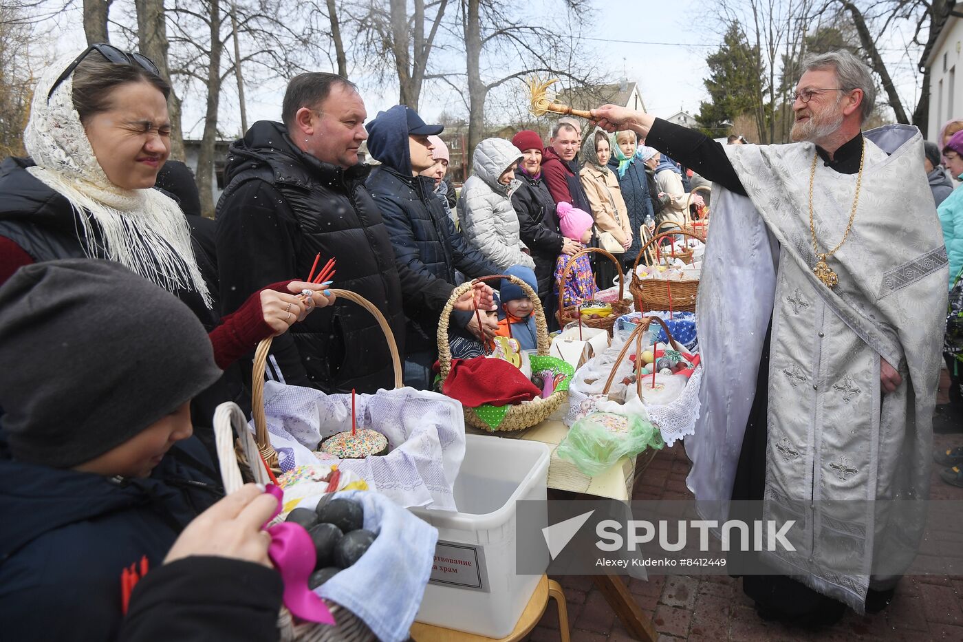 Russia Religion Orthodox Easter Preparations