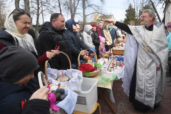 Russia Religion Orthodox Easter Preparations