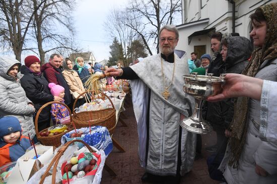 Russia Religion Orthodox Easter Preparations