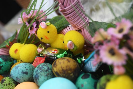 Russia Religion Orthodox Easter Preparations