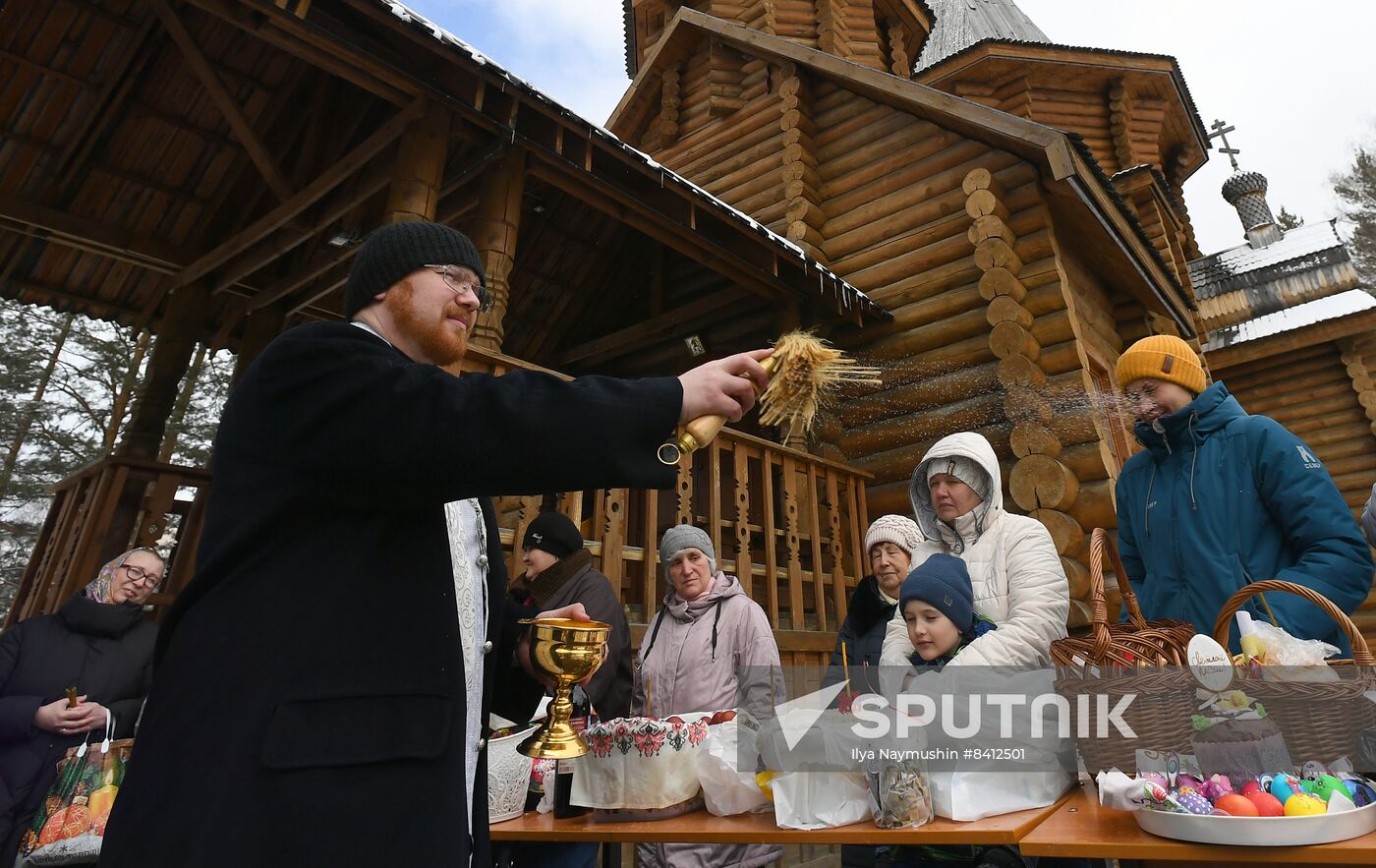 Russia Religion Orthodox Easter Preparations