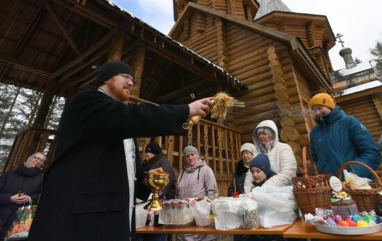 Russia Religion Orthodox Easter Preparations