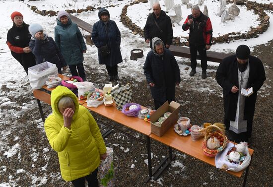 Russia Religion Orthodox Easter Preparations