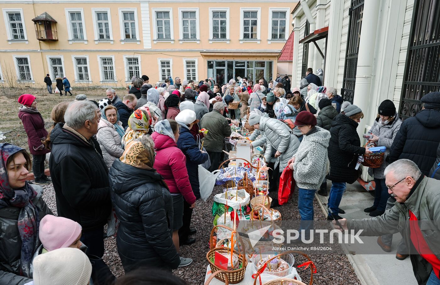 Russia Religion Orthodox Easter Preparations